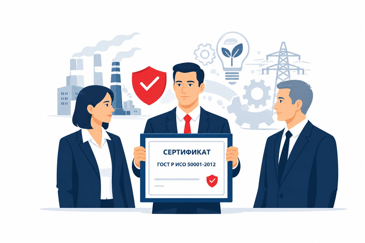 Оформление сертификата ГОСТ Р ИСО 50001-2012 в Якутске и по всей республике Саха