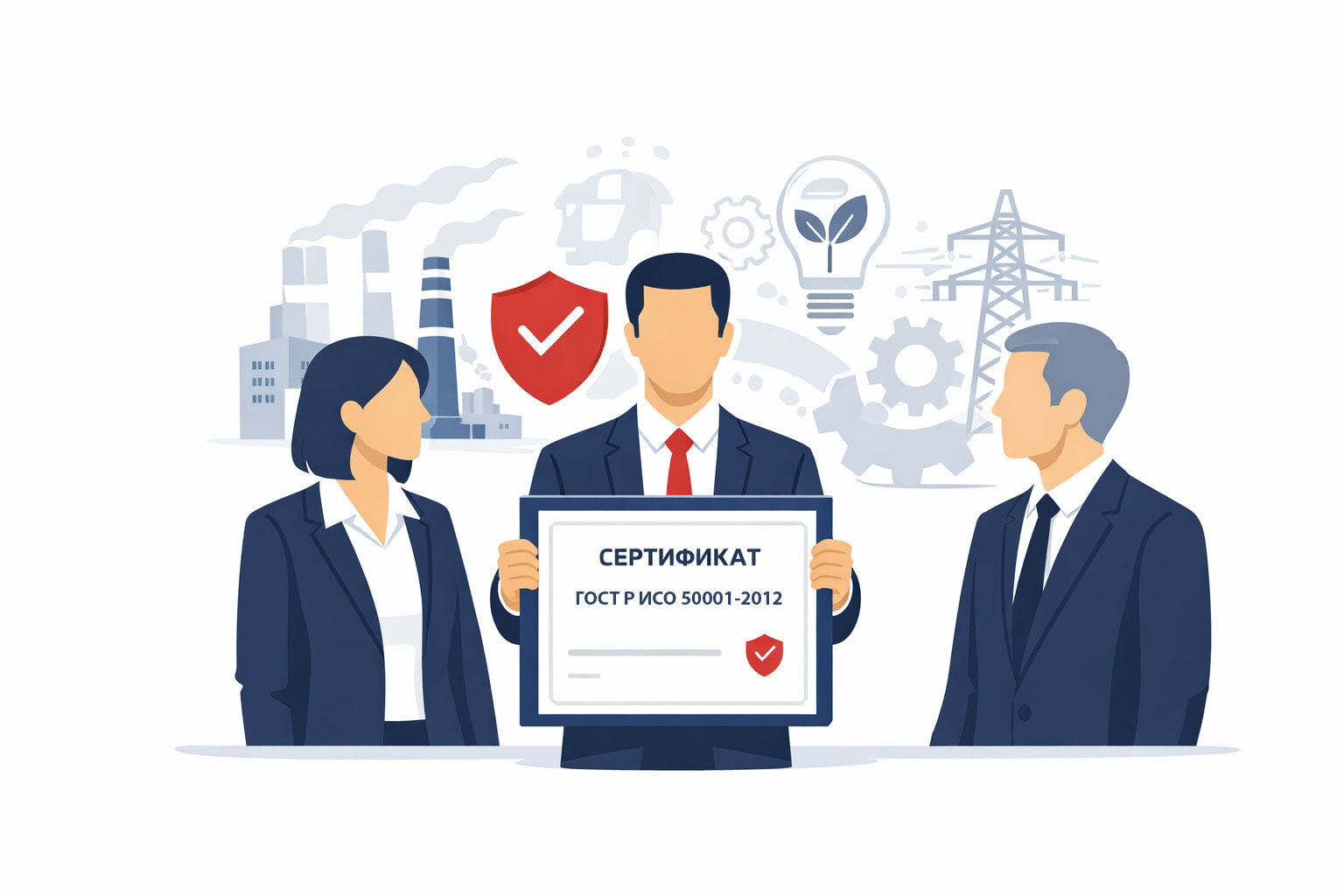 Оформление сертификата ГОСТ Р ИСО 50001-2012 в Якутске и по всей республике Саха