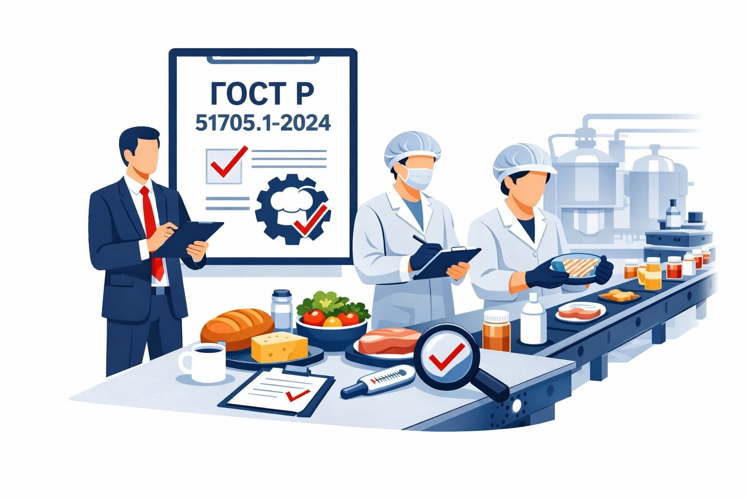 Оформление ГОСТ Р 51705.1 2024 ХАССП в Якутске